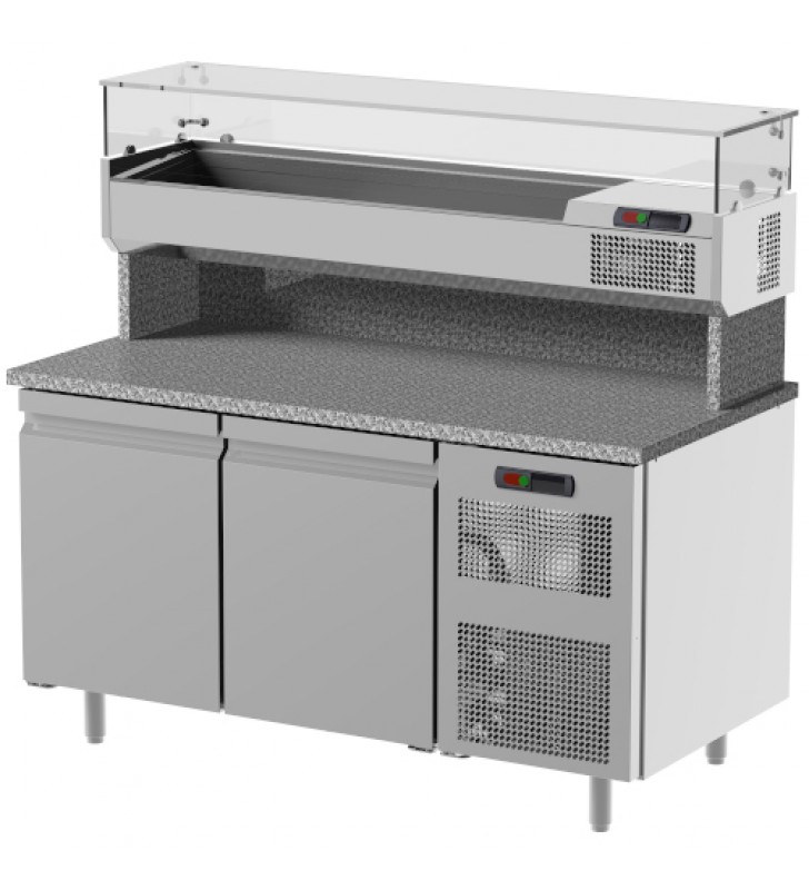 ILSA-tavolo-pizza-simply-2-porte-con-vetrina-ingredienti-prof.800-BEPZ3013-728x800